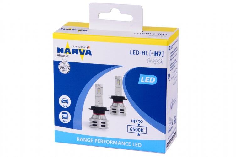 Narva automobilinė lemputė LED H7 RPL2 2vnt. kaina