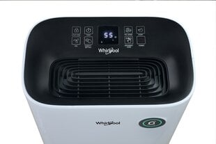 Осушитель воздуха Whirlpool DE20W5252 6.5 л 44 dB 420 W Black, белый  цена и информация | Осушители воздуха, влагопоглотители | pigu.lt