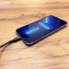 Кабель Wozinsky USB Type C - Lightning Power Delivery 18Вт, 1 м, черный (WUC-PD-CL1B) цена и информация | Кабели для телефонов | pigu.lt