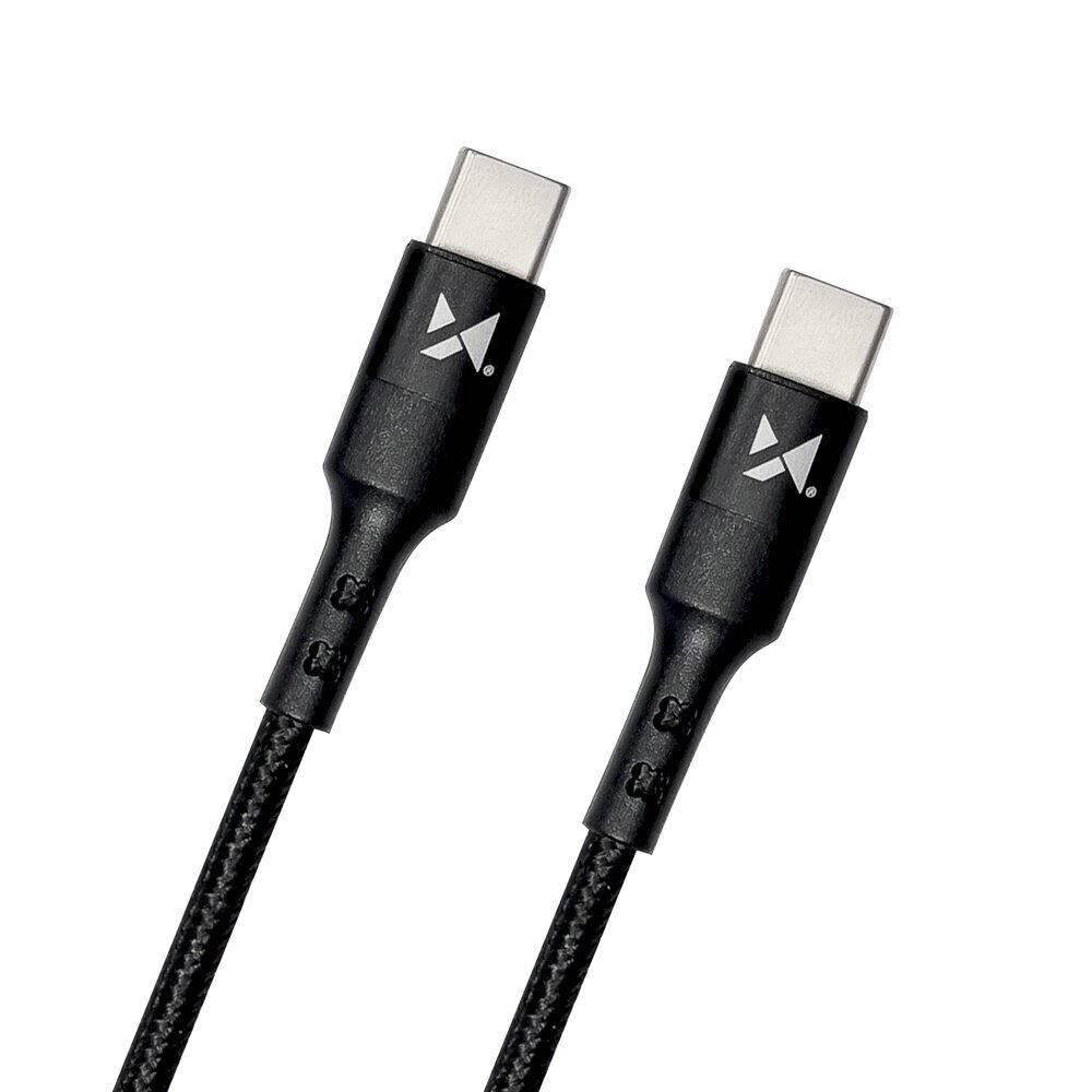 Wozinsky USB laidas, 2 m, juodas kaina ir informacija | Laidai telefonams | pigu.lt