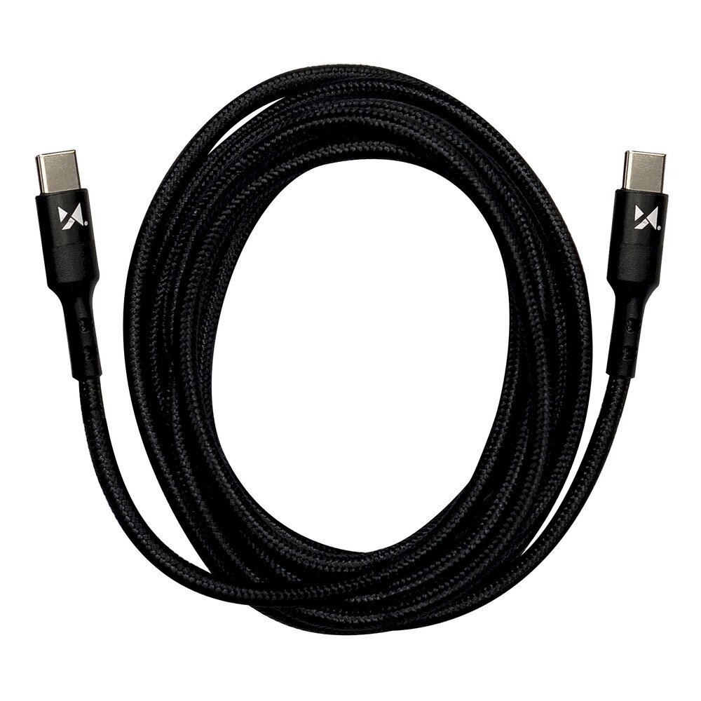 Wozinsky USB laidas, 2 m, juodas kaina ir informacija | Laidai telefonams | pigu.lt