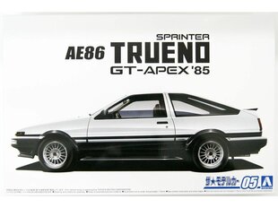konstruktorius - Toyota AE86 Sprinter Trueno GT-APEX '85, 1/24, 06141 kaina ir informacija | Konstruktoriai ir kaladėlės | pigu.lt