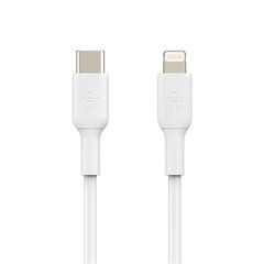 Belkin CAA003bt1MWH, Lightning/USB-C, 1 м цена и информация | Belkin Бытовая техника и электроника | pigu.lt