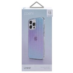 Uniq case Coehl Linear skirtas iPhone 13 Pro, violetinis kaina ir informacija | Telefono dėklai | pigu.lt
