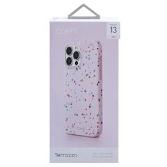 Uniq case Coehl Terrazzo skirtas iPhone 13 Pro, rožinis kaina ir informacija | Telefono dėklai | pigu.lt