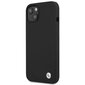 Case BMW BMHCP13MSILBK iPhone 13 6.1 &quot;black / black hardcase Silicone Signature цена и информация | Telefono dėklai | pigu.lt