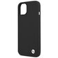 Case BMW BMHCP13MSILBK iPhone 13 6.1 &quot;black / black hardcase Silicone Signature kaina ir informacija | Telefono dėklai | pigu.lt