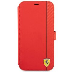 Telefono dėklas Ferrari FESAXFLBKP13MRE iPhone 13 6.1'' kaina ir informacija | Telefono dėklai | pigu.lt