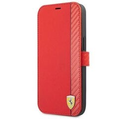 Telefono dėklas Ferrari FESAXFLBKP13SRE iPhone 13 mini 5,4'' kaina ir informacija | Telefono dėklai | pigu.lt