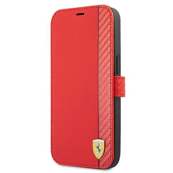 Telefono dėklas Ferrari FESAXFLBKP13XRE iPhone 13 Pro Max kaina ir informacija | Telefono dėklai | pigu.lt