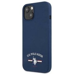 US Polo USHCP13MSFGV, skirtas iPhone 13, mėlynas kaina ir informacija | Telefono dėklai | pigu.lt