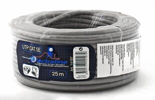 Компьютерный кабель Electraline 14197 CAT5E UTP, 25 м цена и информация | Кабели и провода | pigu.lt
