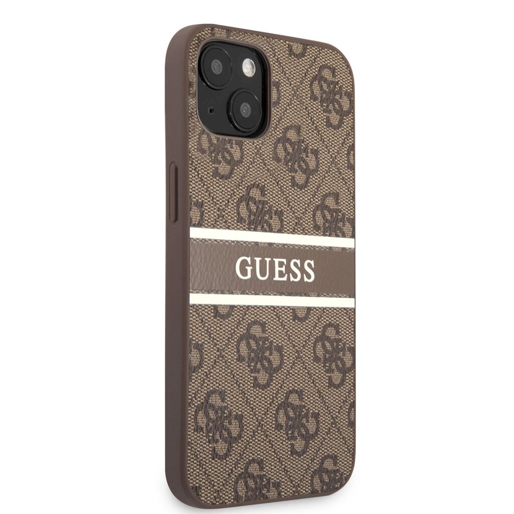 Guess telefono dėklas iPhone 13, rudas kaina ir informacija | Telefono dėklai | pigu.lt