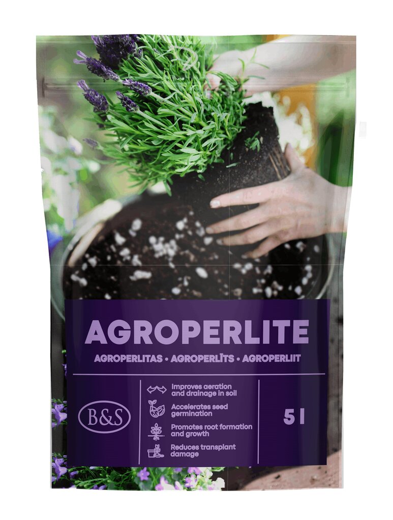 Agroperlitas (perlitas), 5 l kaina ir informacija | Gruntas, žemė, durpės, kompostas | pigu.lt