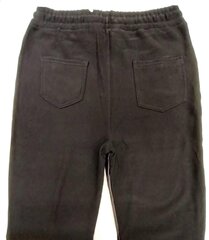 Женские теплые брюки Линда F89, черные цена и информация | Женские брюки | pigu.lt