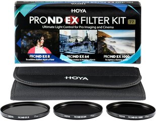 Hoya ProND EX 49mm kaina ir informacija | Filtrai objektyvams | pigu.lt