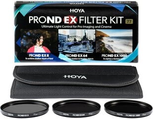 Hoya ProND EX 67mm kaina ir informacija | Filtrai objektyvams | pigu.lt