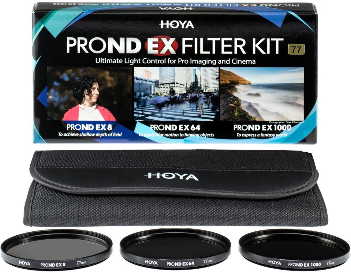 Hoya ProND EX 77mm kaina ir informacija | Filtrai objektyvams | pigu.lt