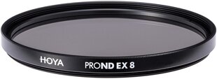 Hoya ProND EX 8 62mm цена и информация | Фильтры для объективов | pigu.lt