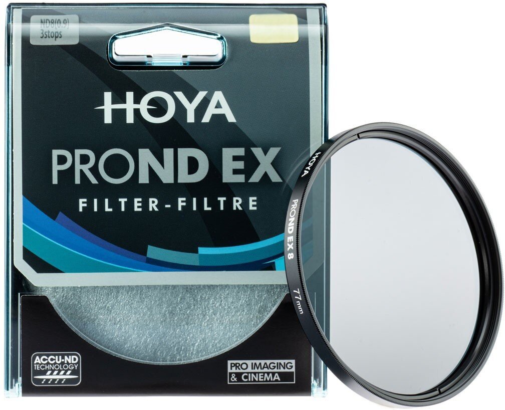 Hoya ProND EX 8 72mm kaina ir informacija | Filtrai objektyvams | pigu.lt