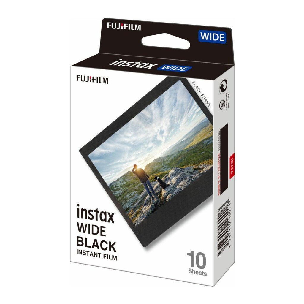 Fujifilm Instax Wide 1x10 Black Frame цена и информация | Priedai fotoaparatams | pigu.lt