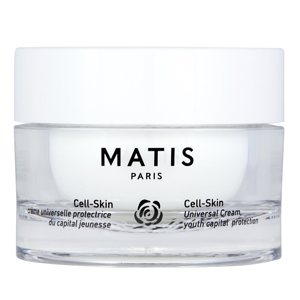 Jaunystę išsaugantis kremas Matis Cell Skin, 50ml цена и информация | Veido kremai | pigu.lt