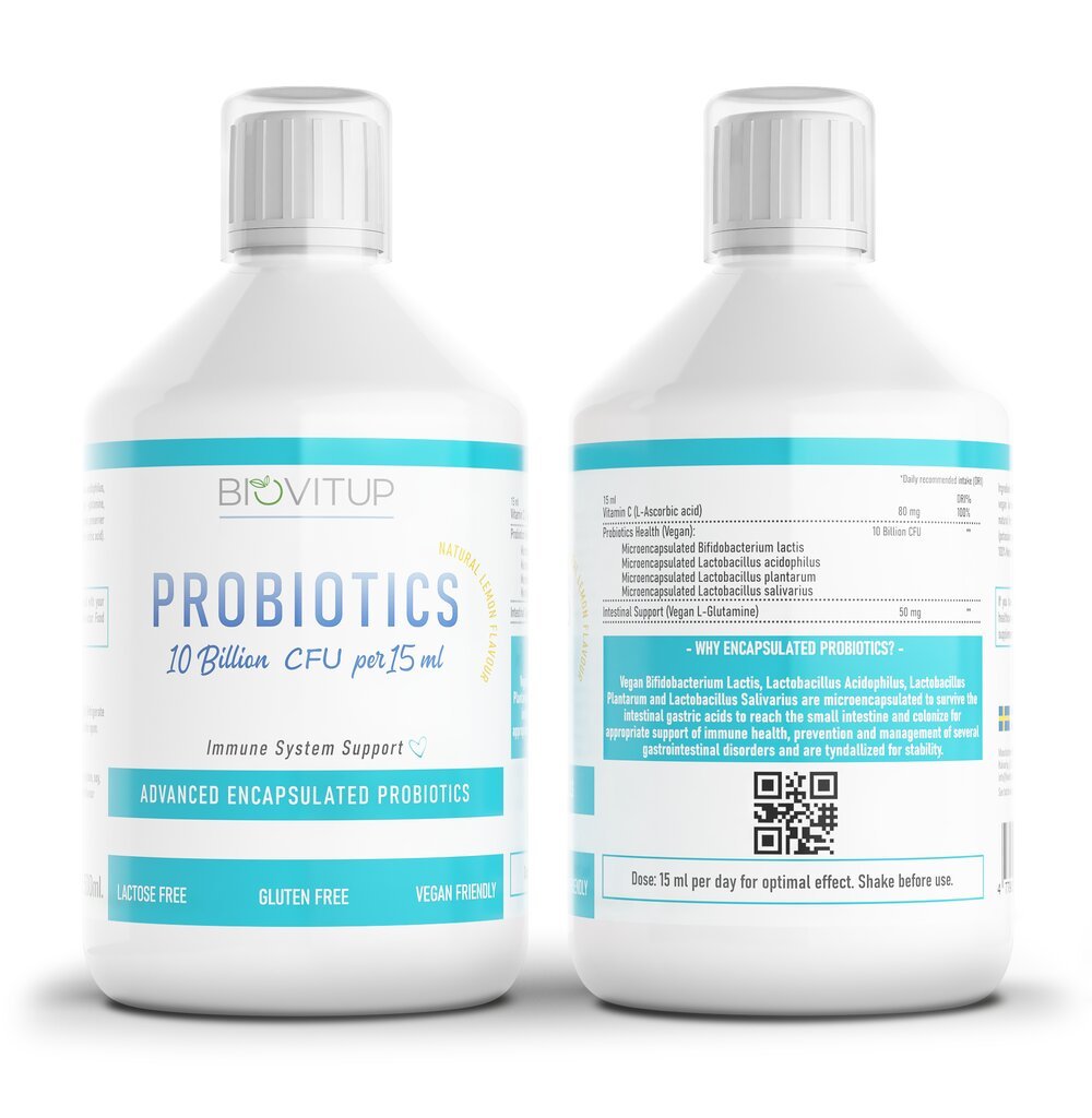 Biovitup Probiotikai,10 Milijardų, 500 ml kaina ir informacija | Vitaminai, maisto papildai, preparatai imunitetui | pigu.lt