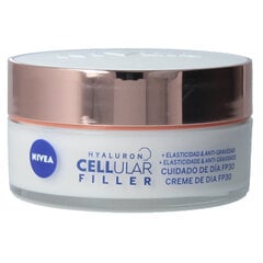 Дневной антивозрастной крем Cellular Filler Nivea SPF30, 50 мл цена и информация | Кремы для лица | pigu.lt