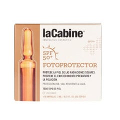 Veido ampulės La Cabine Photoprotective Ampoules Spf50, 10x2 ml kaina ir informacija | Veido aliejai, serumai | pigu.lt