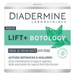 Naktinis kremas Lift + Botology Diadermine Nuo raukšlių, 50 ml kaina ir informacija | Veido kremai | pigu.lt