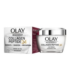 Stangrinamasis kremas Regenerist Collagen Reptide 24 Olay, 50 ml kaina ir informacija | Veido kremai | pigu.lt