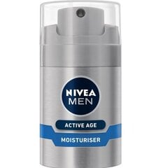 Stangrinamasis kremas Nivea Men Active Age, 50 ml kaina ir informacija | Veido kremai | pigu.lt