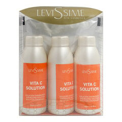 Veido kaukė Levissime Energy Sublime Vitamin C, 3x70 ml kaina ir informacija | Veido kaukės, paakių kaukės | pigu.lt