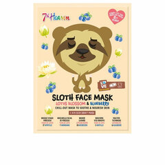 Kaukė 7th Heaven Animal Sloth Lotuso kaina ir informacija | Kosmetika vaikams ir mamoms | pigu.lt