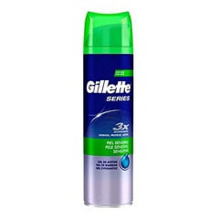 Skutimosi gelis Gillette Jautri oda (200 ml) kaina ir informacija | Skutimosi priemonės ir kosmetika | pigu.lt