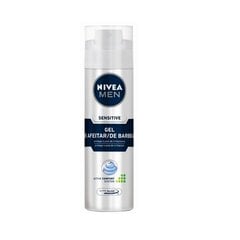 Skutimosi gelis Men Sensitive Nivea, 200 ml kaina ir informacija | Skutimosi priemonės ir kosmetika | pigu.lt