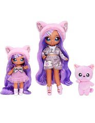 Lėlių rinkinys MGA Na! Na! Na! Surprise Lavender Kitty Family kaina ir informacija | Žaislai mergaitėms | pigu.lt