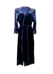 Халат JASMIN 6002, темно-синий  цена и информация | Женские халаты | pigu.lt