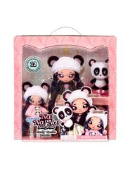 Na! Na! Na! Surprise Panda Family (Winnie Joyful. Mimi Joyful, Bamboo) - NaNaNa Family цена и информация | Игрушки для девочек | pigu.lt