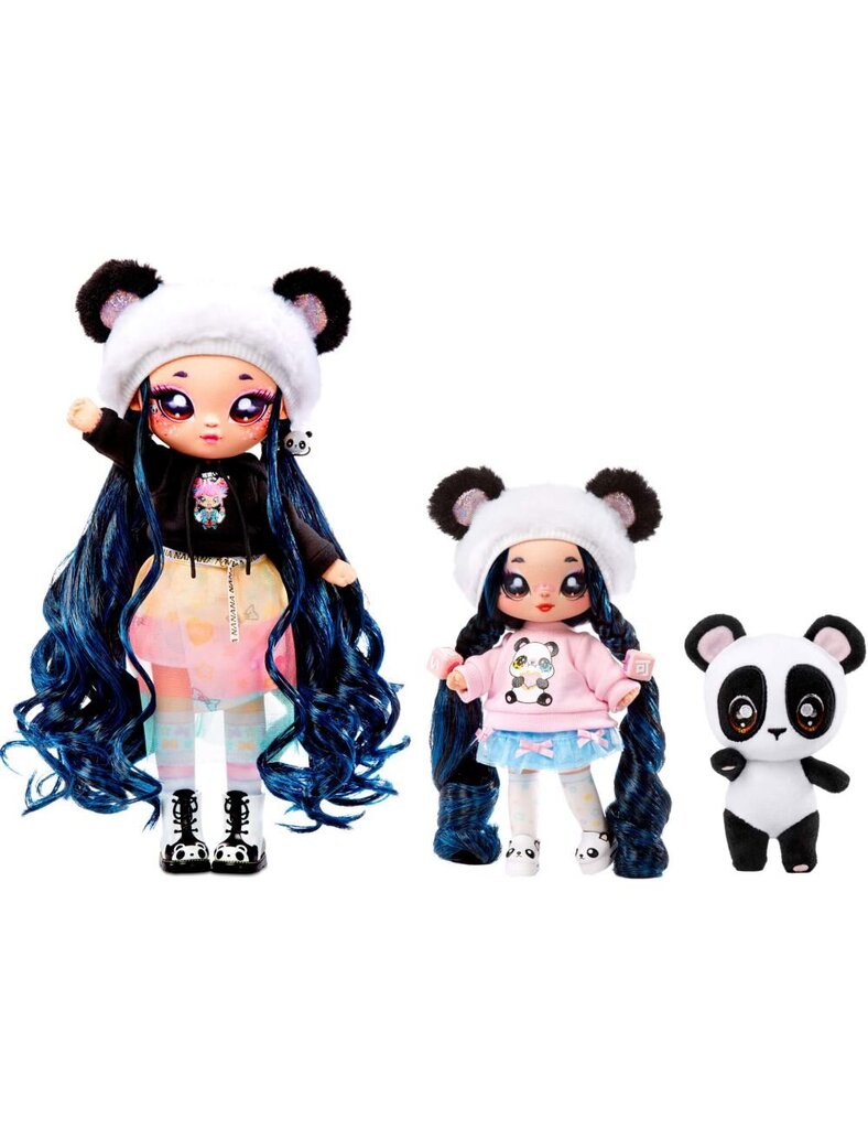 Na! Na! Na! Surprise Panda Family (Winnie Joyful. Mimi Joyful, Bamboo) -  NaNaNa Family цена | pigu.lt