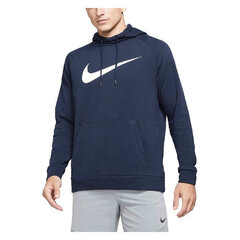 Толстовка с капюшоном мужская Nike Dri-FIT CZ2425 451 Морской цена и информация | Мужские толстовки | pigu.lt