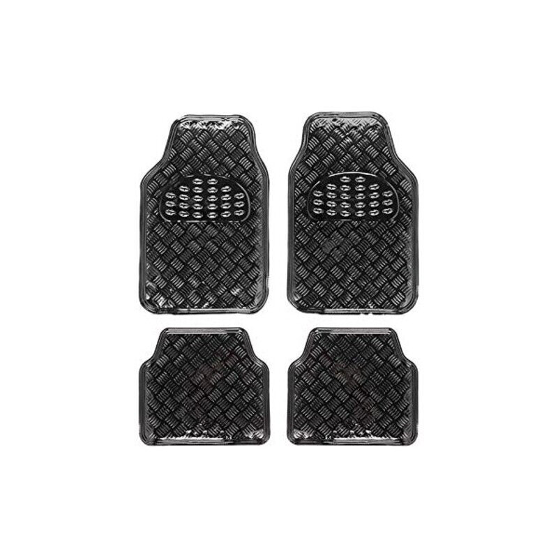 Automobilių grindų kilimėlių rinkinys BC Corona ALF10131 Universalus Juoda (4 pcs) kaina ir informacija | Universalūs kilimėliai | pigu.lt