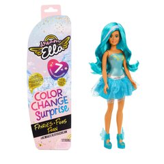 Dream Ella Color Change Surprise Fairies - DreamElla - Teal 29 cm Fashion Doll цена и информация | Игрушки для девочек | pigu.lt