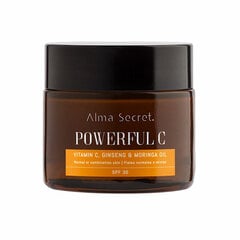 Pabrėžiantis kremas Alma Secret Powerful C Nuo senėjimo Oranžinė SPF 30, 50 ml kaina ir informacija | Veido kremai | pigu.lt