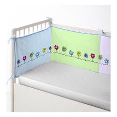 Протектор кроватки Cool Kids Patch Garden (60 x 60 x 60 + 40 cм) цена и информация | Товары для безопасности детей дома | pigu.lt