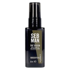 Barzdos aliejus The Groom Seb Man (30 ml) kaina ir informacija | Skutimosi priemonės ir kosmetika | pigu.lt