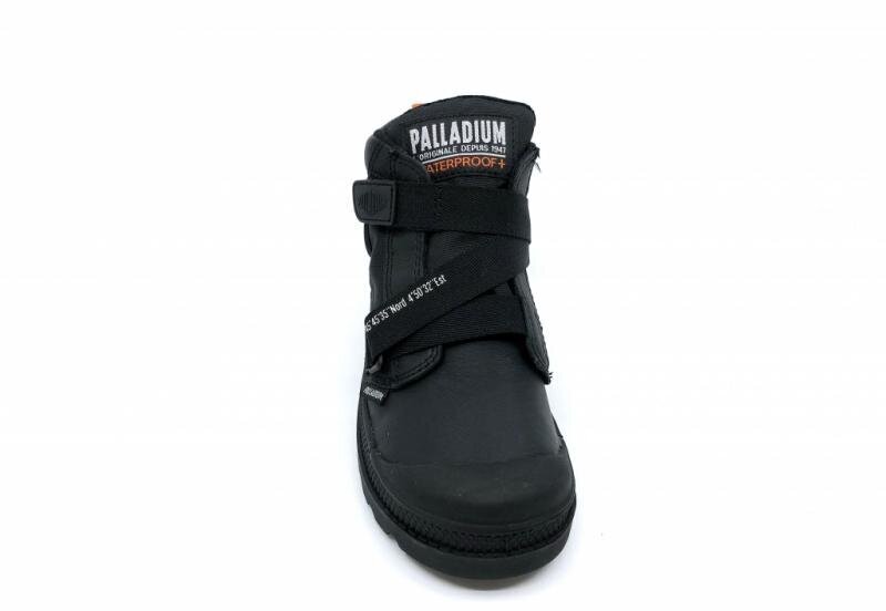 Palladium vaikiški batai Pampa HI Cuffstr Waterproof Pluss / Juoda цена и информация | Žieminiai batai vaikams | pigu.lt