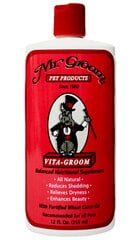 Mr. Groom Vita Groom maisto papildas katėms ir šunims 355ml kaina ir informacija | Vitaminai, papildai, antiparazitinės priemonės šunims | pigu.lt