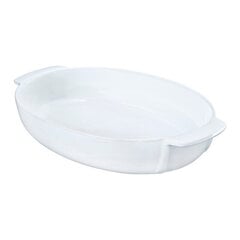 Orkaitės Indas Pyrex Balta Keramikinis (35 x 23 cm) kaina ir informacija | Kepimo indai, popierius, formos | pigu.lt