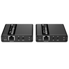 HDMI удлинитель сигналов Techly Extender HDMI 1080p Real Time Cat6/6a/7 до 70м EDID IR цена и информация | Усилители сигнала (Range Extender) | pigu.lt